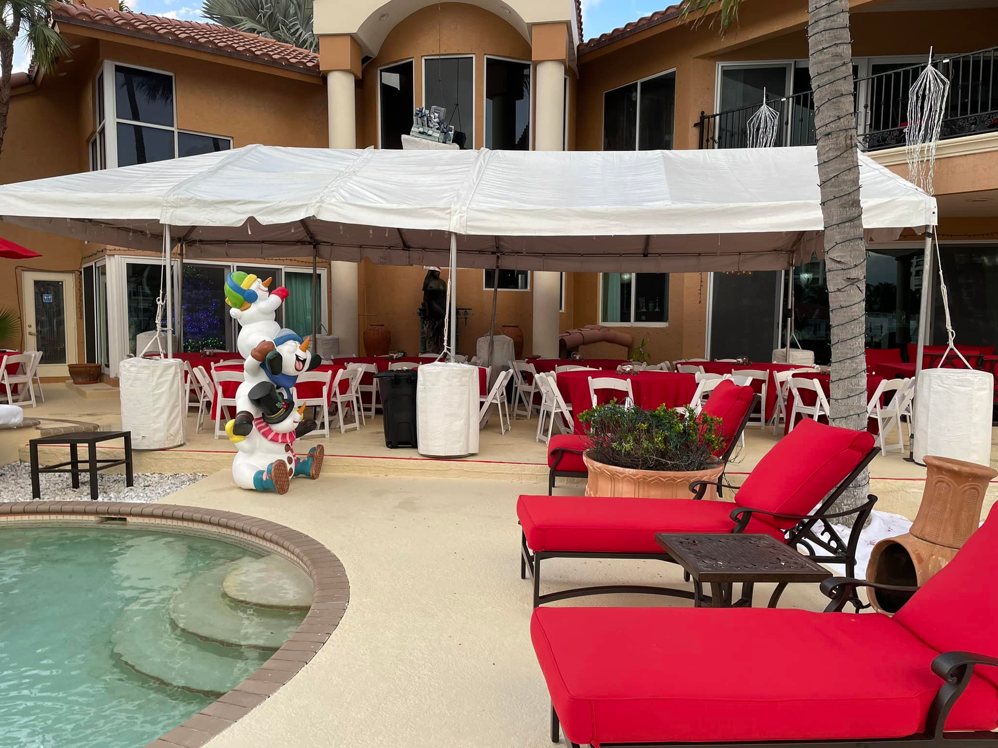 outdoor christmas party