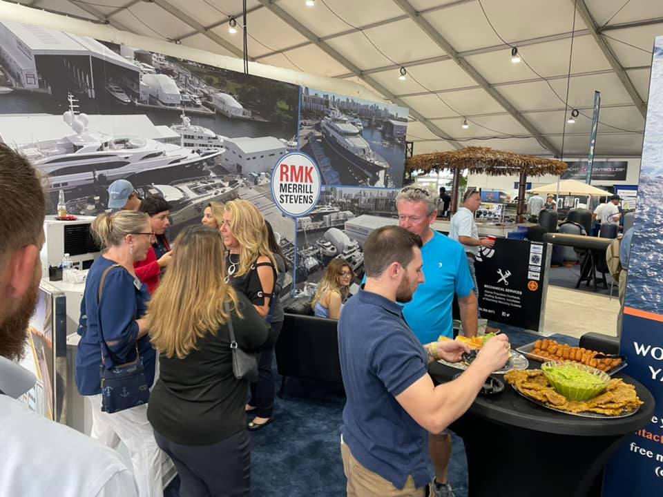 guests at corporate event