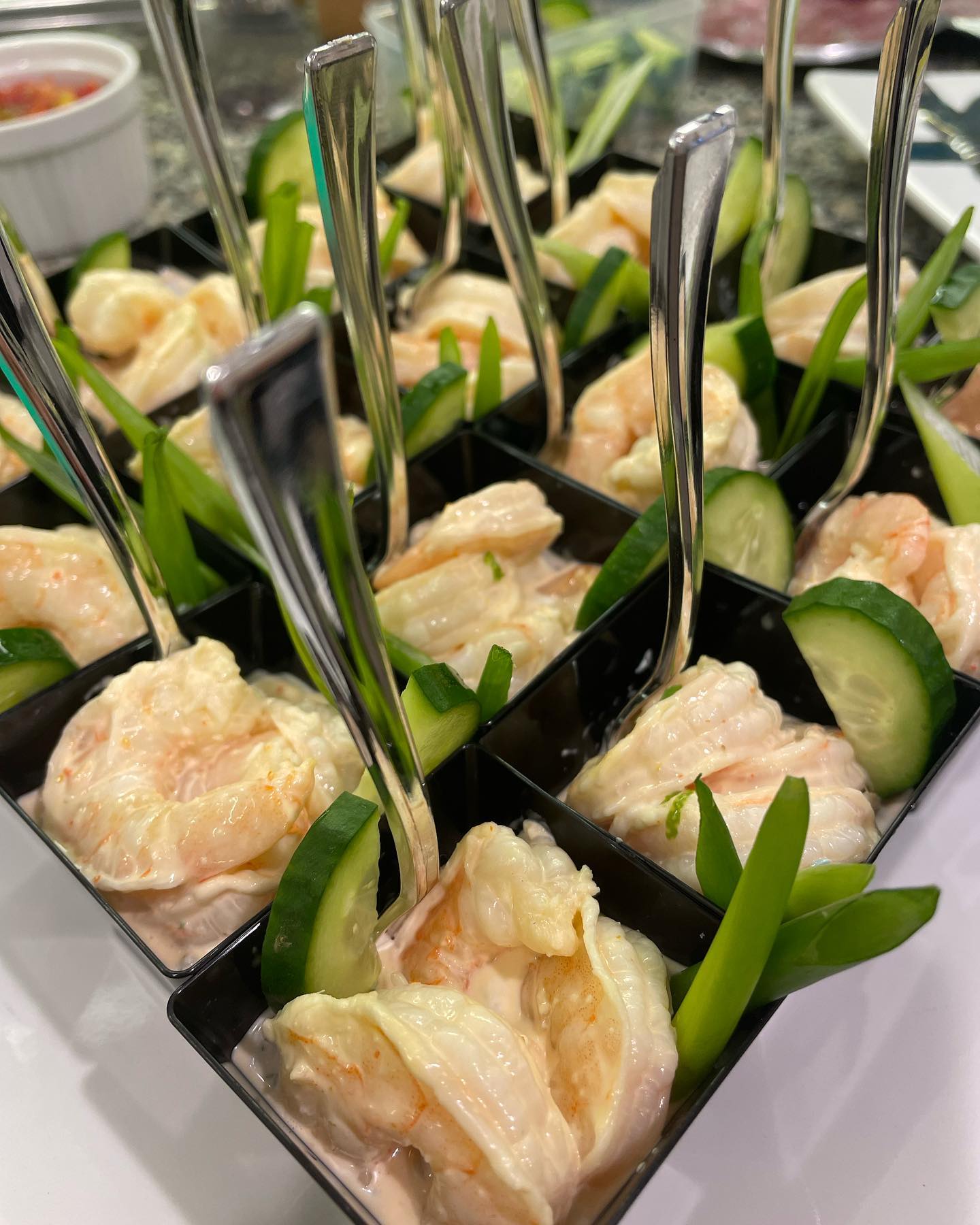 cucumber shrimp appetizer cups