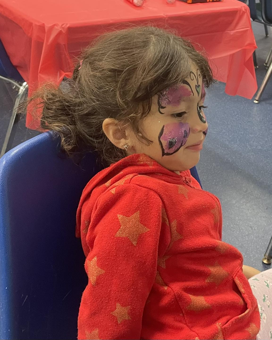 butterfly face painting