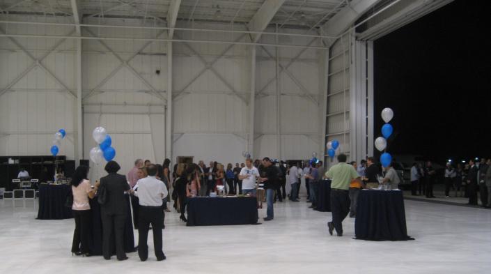 party guests at corporate event